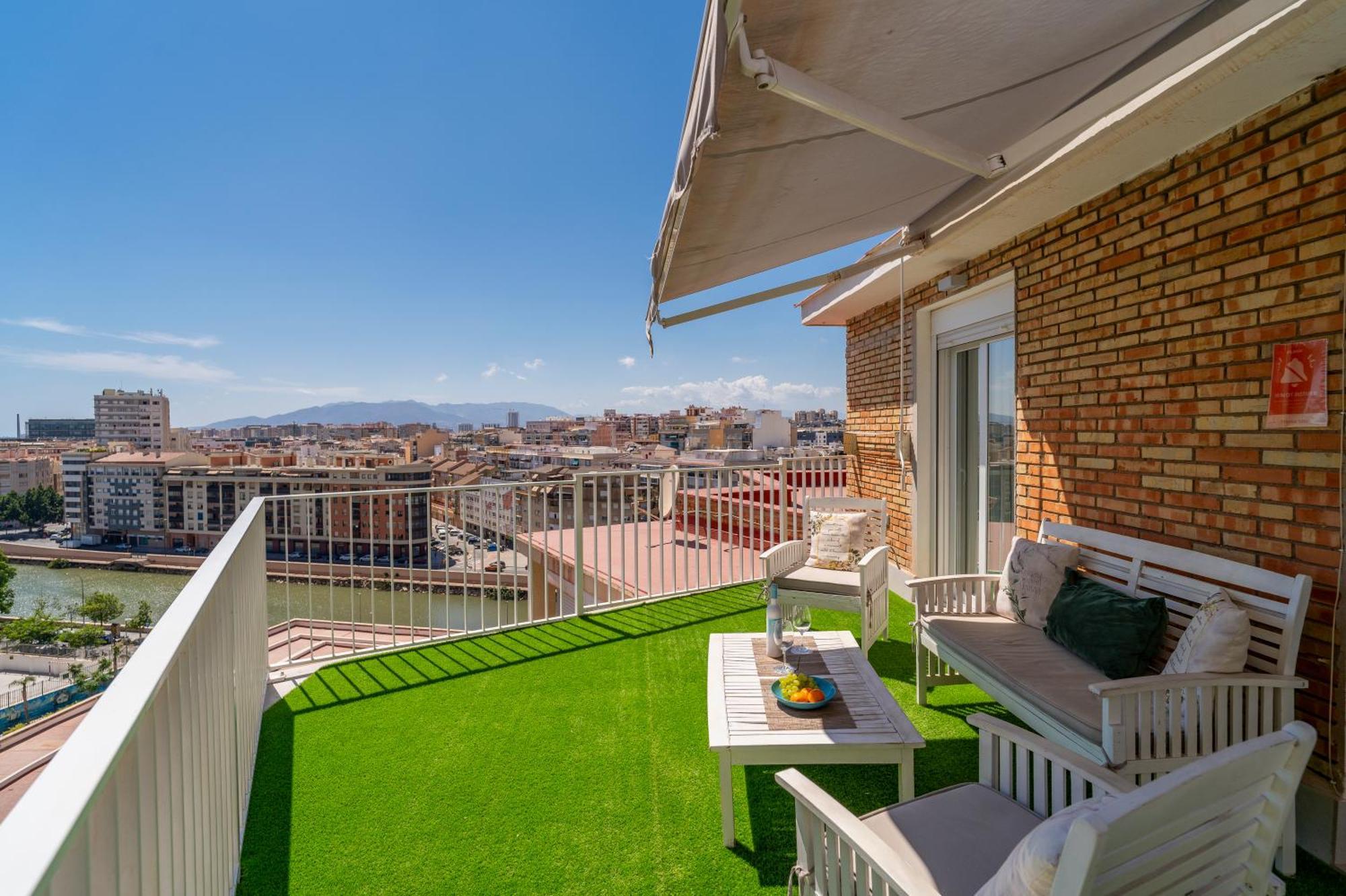 Sea Views Penthouse City Center مالقة المظهر الخارجي الصورة