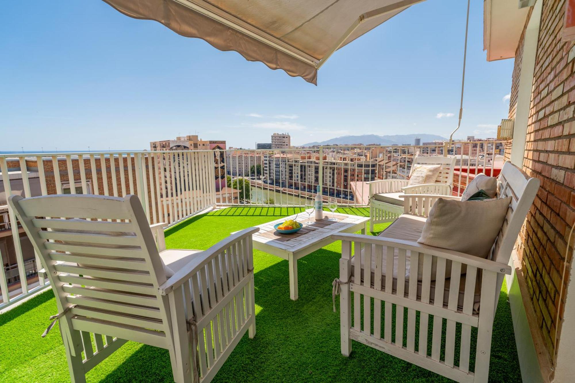Sea Views Penthouse City Center مالقة المظهر الخارجي الصورة